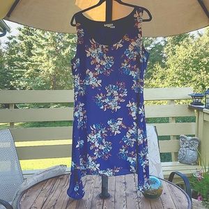 Beautiful Blue Handkerchief Dress